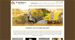 Desktop Screenshot of caswellsculptures.com